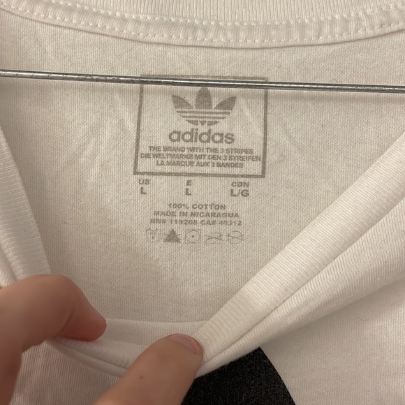 used womens adidas florida tshirt (white) - Picture 2 of 2